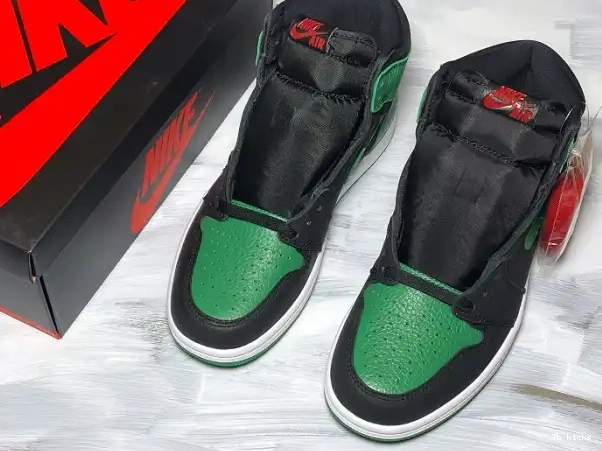 Rep TBK Jordan 1 Pine Air High Green 555088-030 0324